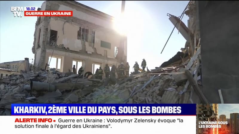Kharkiv: la 2e ville d'Ukraine sous les bombardements incessants de l'armée russe