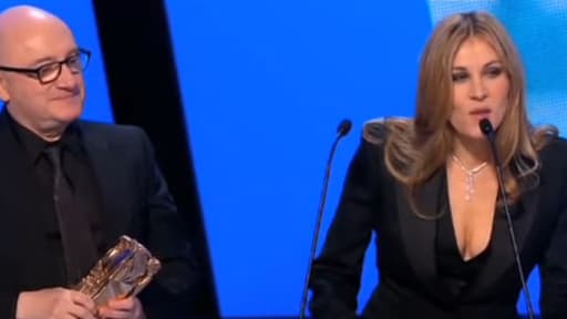 Pendant les César 2012, Mathilde Seigner avait remis le César du second rôle à Michel Blanc. Mais elle avait aussi réclamé la présence de Joey Starr sur scène...