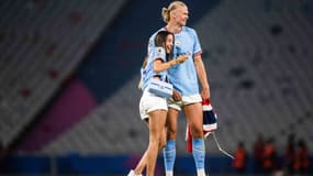 Isabel Haugseng Johansen et Erling Haaland