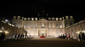 Le palais de l'Elysée, à Paris, le 23 janvier 2019
