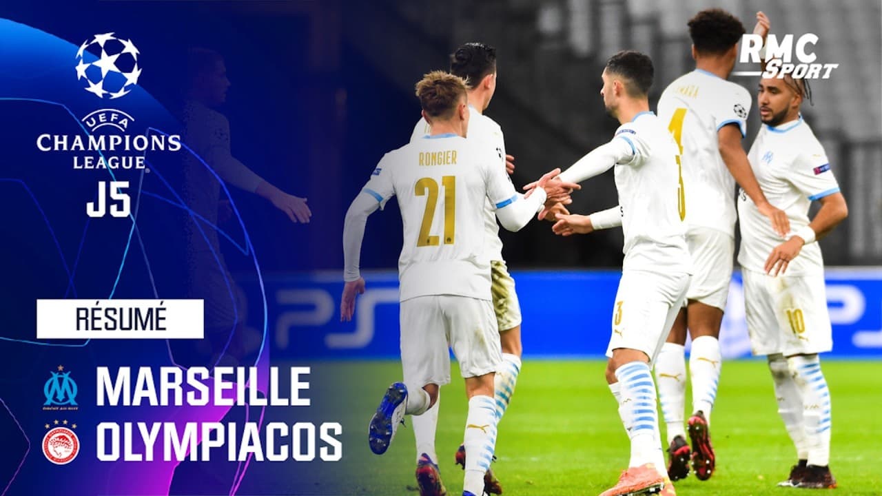 Resume Om 2 1 Olympiacos Ligue Des Champions J5
