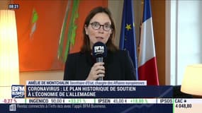 Zone euro: "je crois qu'il y a un sursaut" assure Amélie de Montchalin