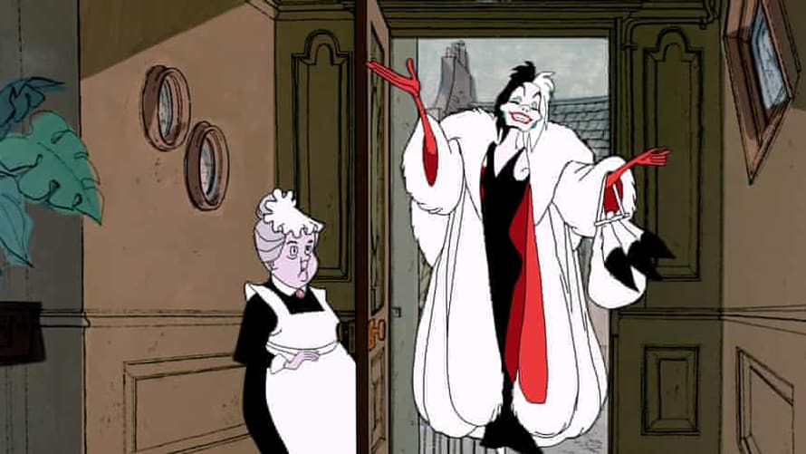 Cruella dans "Les 101 Dalmatiens" Cruella dans "Les 101 Dalmatiens"