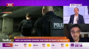 Incendie criminel à Nice : "Les habitants portent plainte contre le bailleur social", annonce Nourredine Debbari