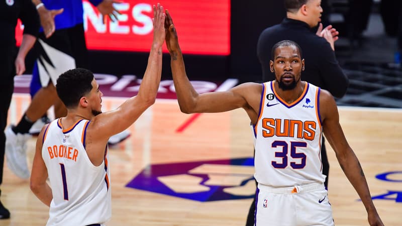 D. Booker et K. Durant
