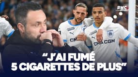 Trophées UNFP : "J'ai fumé 5 cigarettes de plus", De Zerbi énervé par les absences de Rabiot et Greenwood