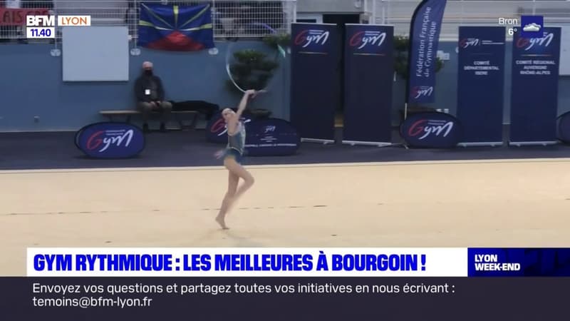 Bourgoin-Jallieu: championnats de France de gymnastique rythmique 