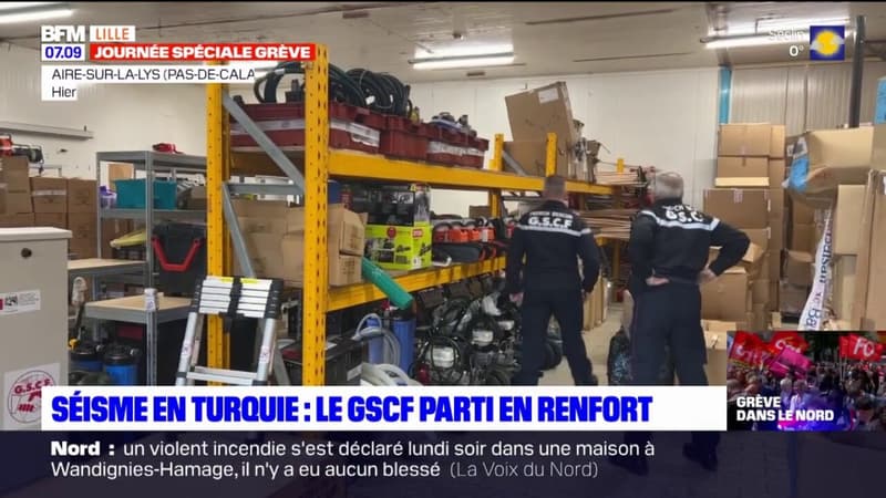 Séisme en Turquie: des pompiers du Touquet en renfort