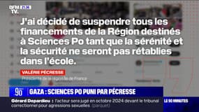 Manifestation propalestinienne à Sciences Po: Valérie Pécresse annonce "suspendre tous les financements de la région" Île-de-France destinés à l'IEP