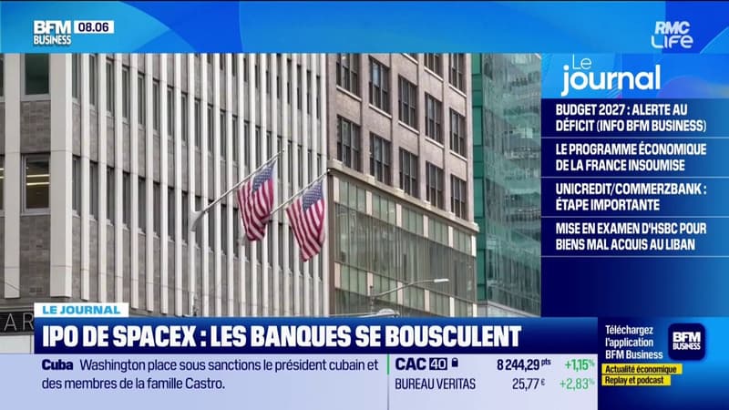 SpaceX : les banques se bousculent 🚀