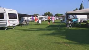 Les 180 caravanes installées sur les terrains de football de Montpellier ne comptent par partir avant le 23 juillet