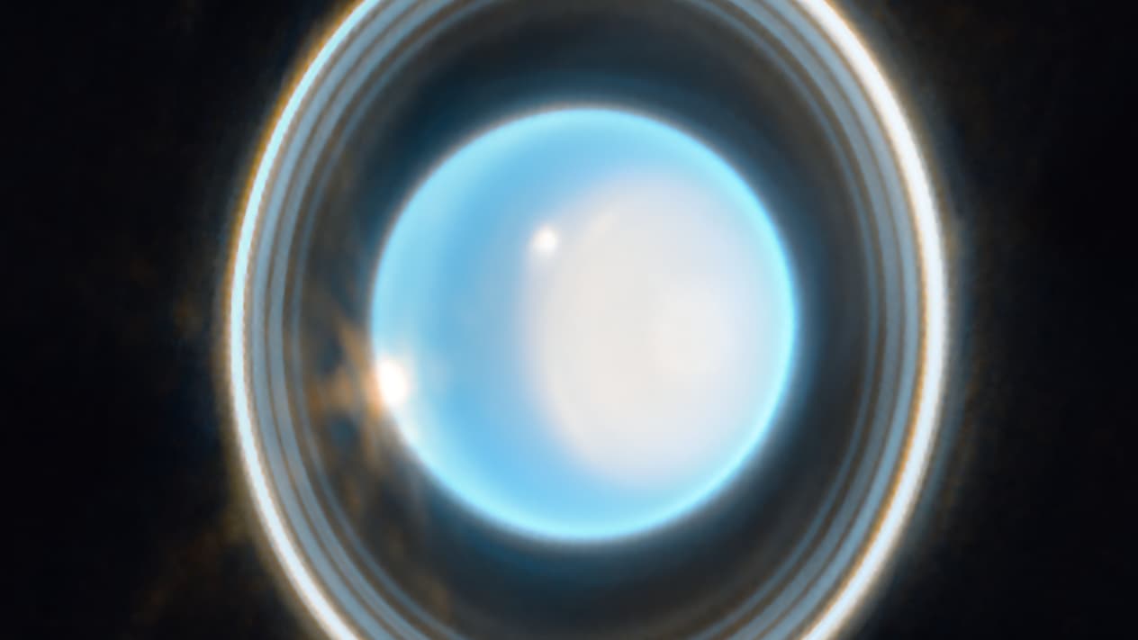 Teleskop Jamesa Webba ujawnił oszałamiający obraz pierścieni Urana