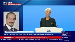 Frédéric Rozier (Mirabaud France) : La BCE relève ses taux de 0,50 point, une première depuis 2011 - 21/07