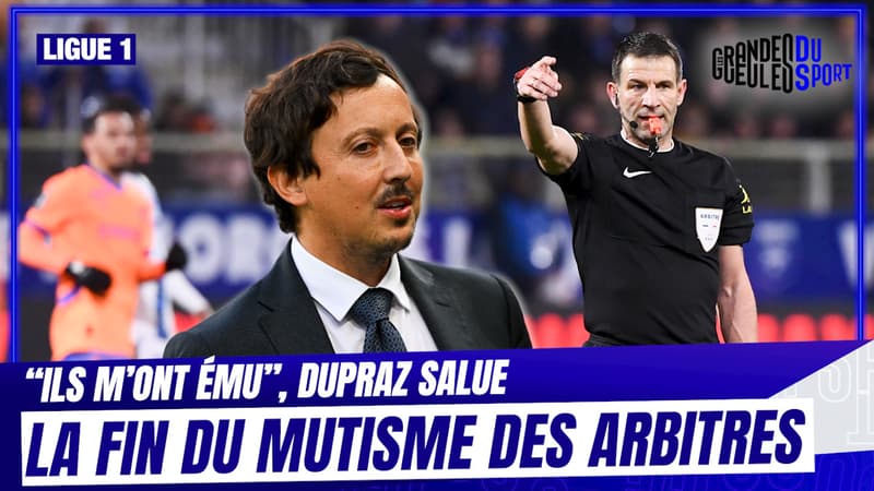 Affaire Longoria : "Ils m'ont ému", Dupraz salue la fin du mutisme dans le corps arbitral