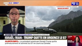 Donald Trump quitte prématurément le sommet du G7 au Canada et assure qu'un "accord va être signé" entre Israël et l'Iran