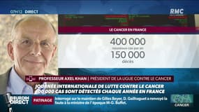 "1 bébé sur 2 né dans les années 2020 sera confronté au cancer" affirme le professeur Axel Khan