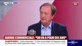 Taxes américaines: Michel-Édouard Leclerc craint "une inflation structurelle"