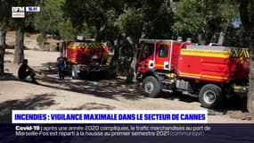 Alpes-Maritimes: vigilance maximale face au risque d'incendie dans le secteur de Cannes