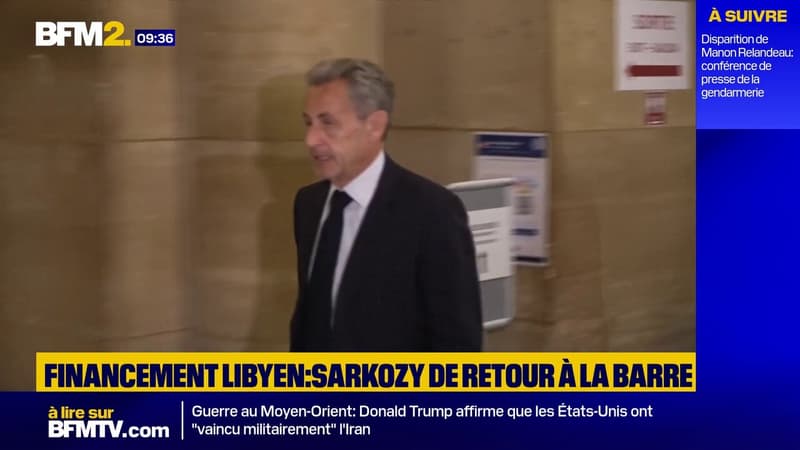Procès libyen: Nicolas Sarkozy de retour à la barre pour un dernier interrogatoire