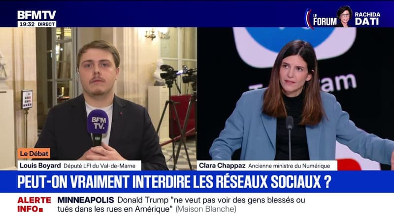 Interdire les réseaux sociaux aux moins de 15 ans ?: "Le premier produit dérivé des réseaux sociaux, c'est l'anxiété", explique Clara Chappaz, ancienne ministre du Numérique