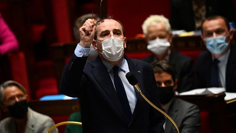 "Le virus galope et vous tirez sur le frein à main": la colère de Jean Castex face aux députés LR