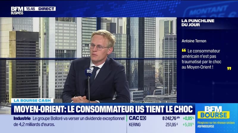La bourse cash : « Non, le consommateur américain n’est pas traumatisé par le choc en provenance du Moyen-Orient. » - 27/05
