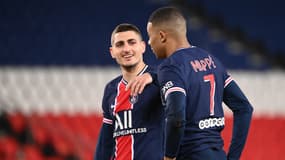 PSG : Verratti a parlé avec Mbappé et "espère" qu’il restera