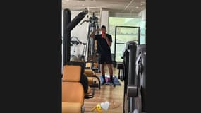 Un cliché de Kylian Mbappé sur Instagram le 12 octobre 2024