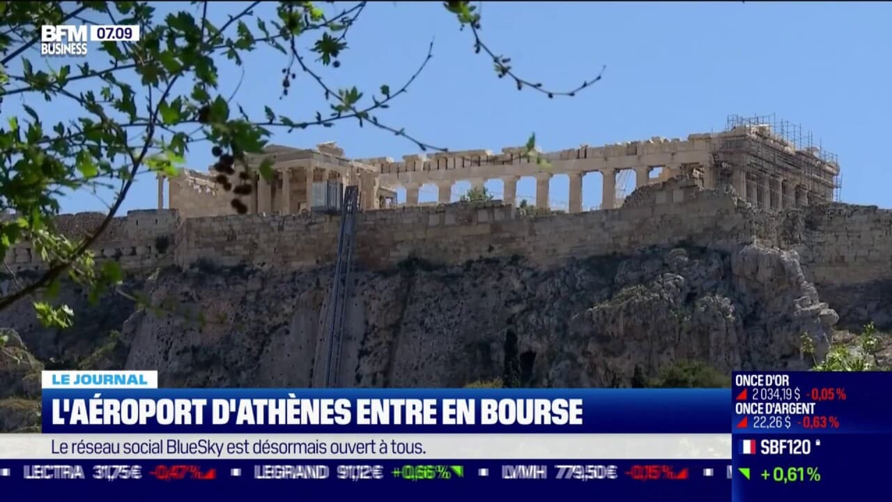 L'aéroport d'Athènes entre en Bourse