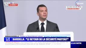 Jordan Bardella: "Nous mettrons fin à l'excuse de minorité"