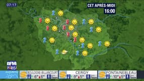 Météo Paris Ile-de-France du dimanche 22 janvier 2017: Temps sec avec un ciel dégagé