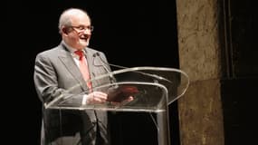 Salman Rushdie, le 10 décembre 2015 à New York