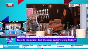 Réduire les droits des chômeurs : "Beaucoup de gens réfléchissent avec les aides sociales", affirme une commerçante !