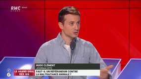 Hugo Clément : "Plus personne n'est d'accord pour enfermer des animaux dans des cages, les tuer, prendre leur fourrure et en faire des manteaux de luxes !" 