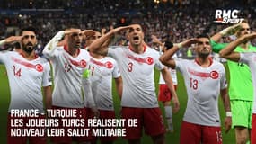 France – Turquie : Les joueurs turcs réalisent de nouveau leur salut militaire