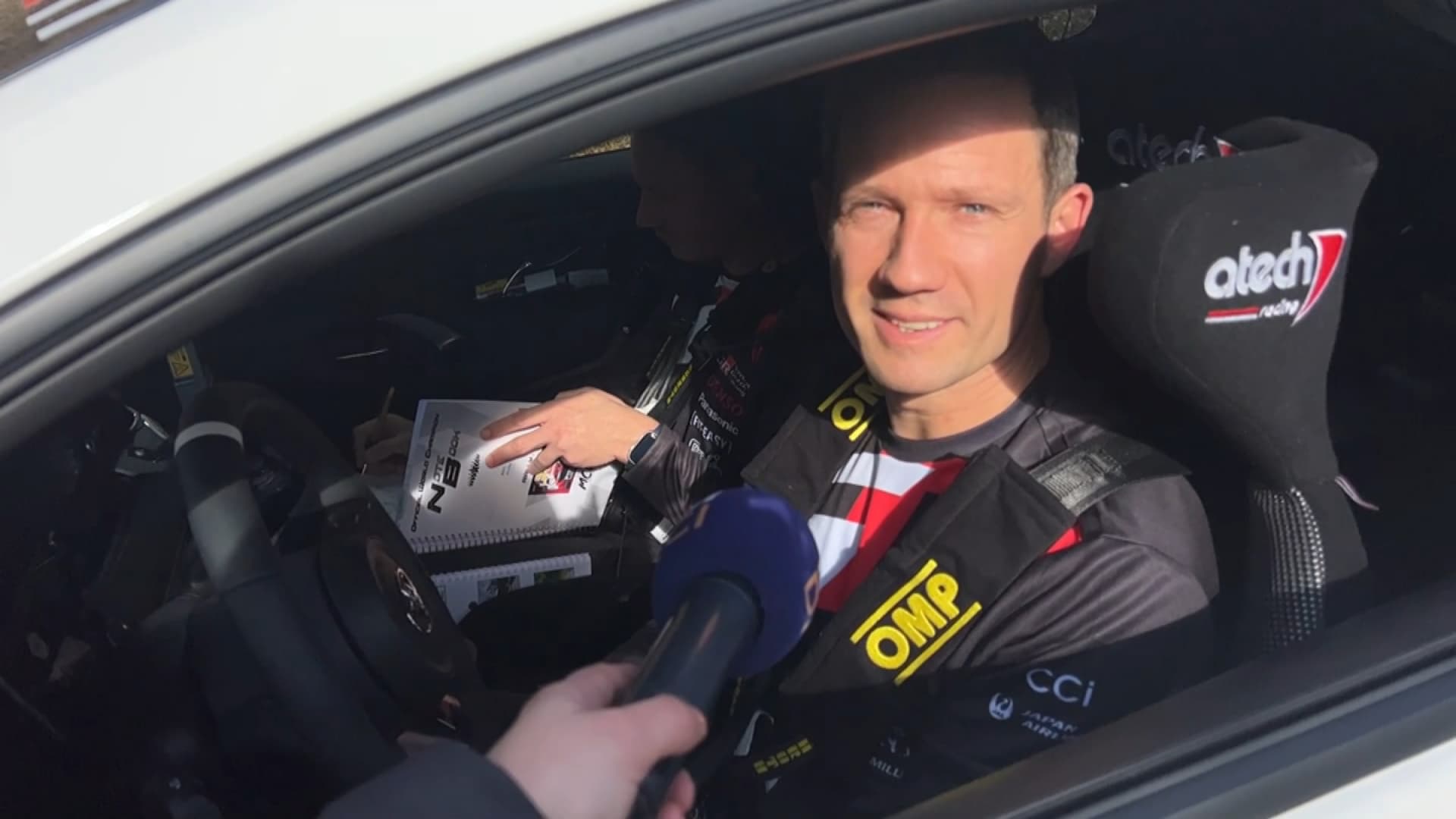 Rallye Monte Carlo S Bastien Ogier En Reconnaissance Dans Les Sp Ciales