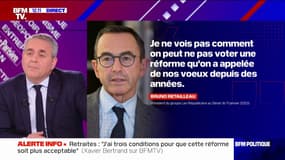 Pour Xavier Bertrand, "il n'y a que les Républicains qui peuvent amener cette réforme [des retraites] à devenir plus acceptable" 