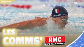 JO 2024 / 200m 4 nages (H) : Les comms' RMC de la demi-finale (encore) survolée par Marchand