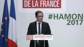 Benoît Hamon a présenté son programme ce jeudi. 