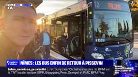 Nîmes: les bus enfin de retour dans le quartier de Pissevin