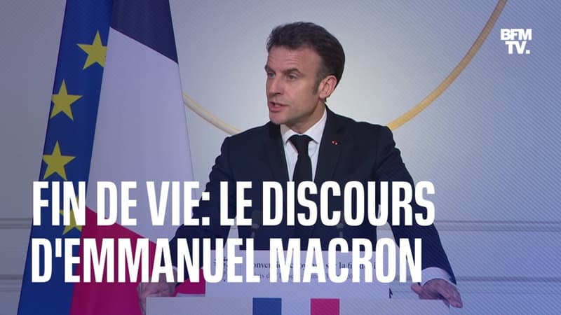 Fin de vie: le discours d'Emmanuel Macron en intégralité