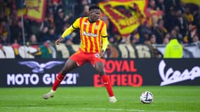 Juma BAH lors de Lens-Rennes, le 15/03/2025