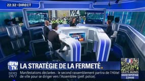 Un changement de ton de l'Exécutif : la loi dans toute sa fermeté