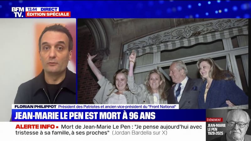 Pour Florian Philippot, ce qu'il restera de Jean-Marie Le Pen, 