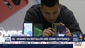 5G : Huawei va installer une usine en France