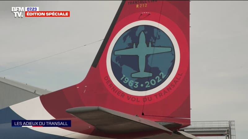 14-Juillet: les adieux du Transall, avion mythique de transport militaire