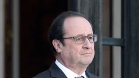 Le président de la République François Hollande 