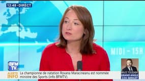 Roxana Maracineanu, nouvelle ministre des Sports 