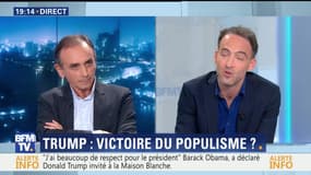 Raphaël Glucksmann face à Éric Zemmour: L'élection de Donald Trump signe-t-elle la victoire du populisme ?