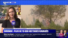 Incendie de la Teste-de-Buch: vers une baisse des températures ce mardi soir, après une nuit compliquée pour les pompiers